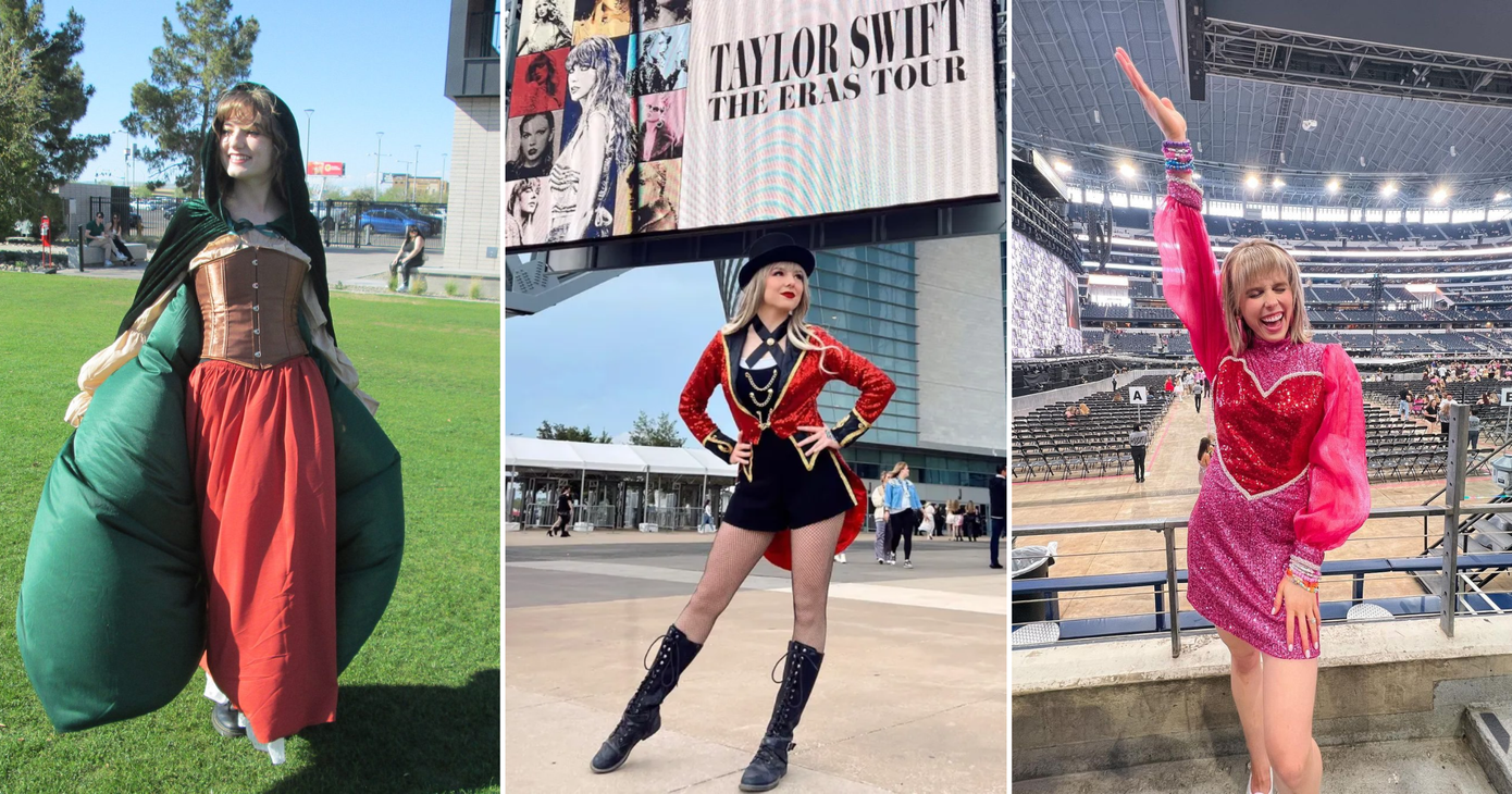 Nhiều Swifties đầu tư những trang phục từ các MV của nữ ca sĩ khi tham dự concert.