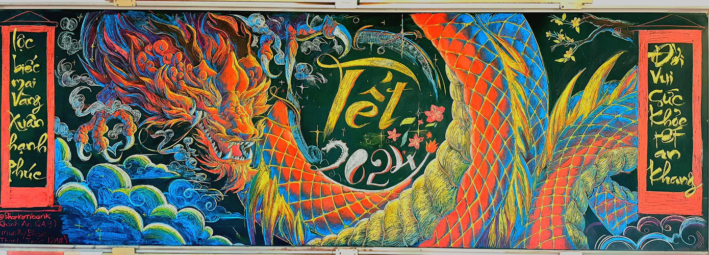 Tác phẩm của trường THPT Trần Cao Vân (Ninh Hòa - Khánh Hòa) đang "chiếm trọn spotlight" vì độ "tiên khí", tinh xảo. Tác phẩm của trường THPT Trần Cao Vân (Ninh Hòa - Khánh Hòa) đang "chiếm trọn spotlight" vì độ "tiên khí", tinh xảo.