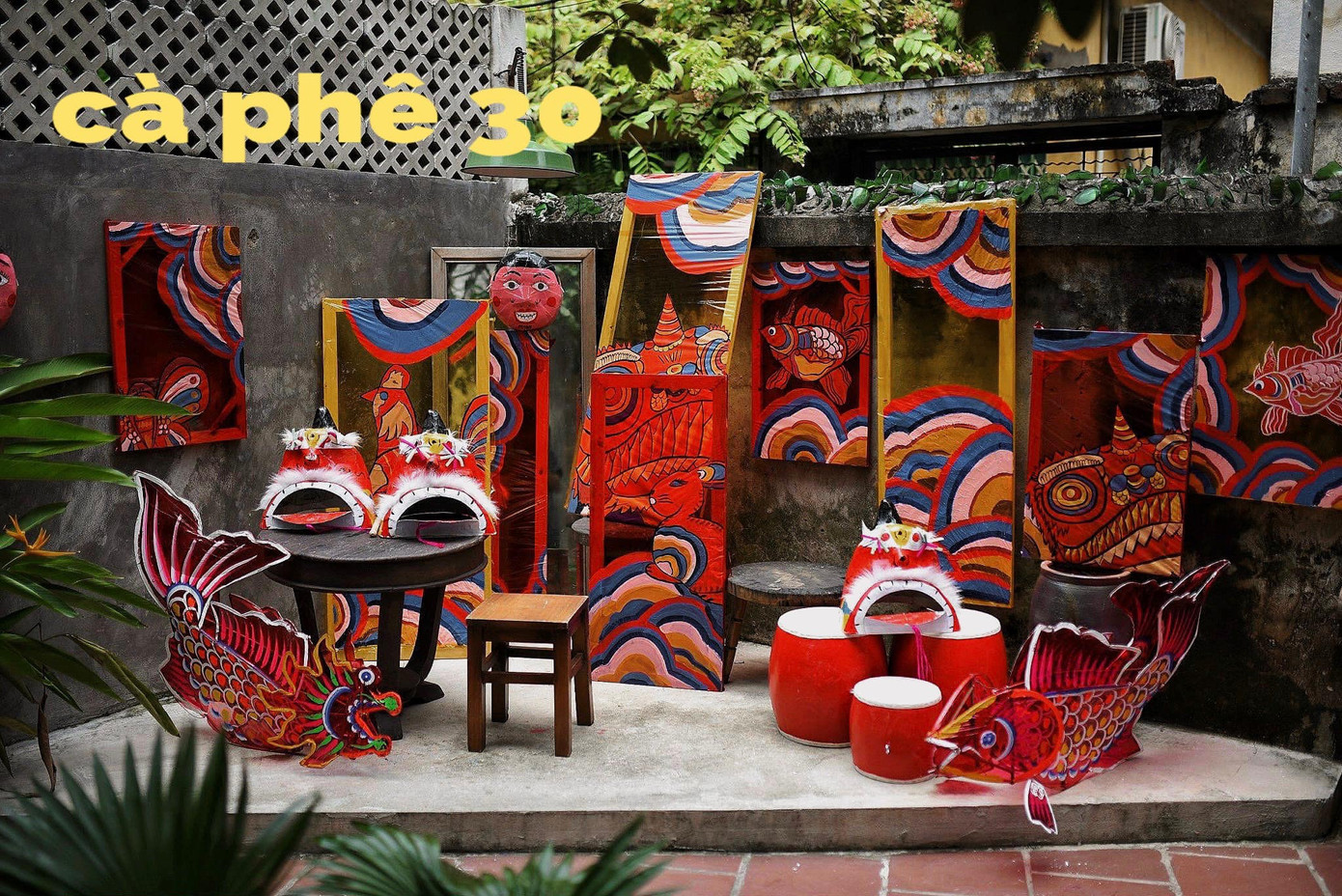 Không ít quán cà phê đã decor style Trung Thu vô cùng xinh xắn. Ảnh: Nguyễn Thủy Không ít quán cà phê đã decor style Trung Thu vô cùng xinh xắn. Ảnh: Nguyễn Thủy