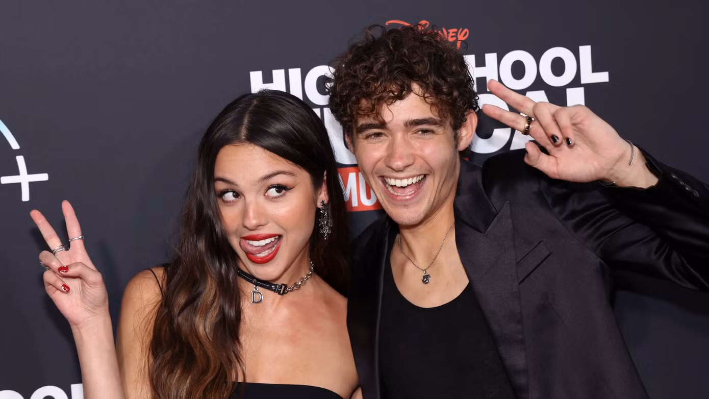 Joshua Bassett và Olivia Rodrigo thuở còn mặn nồng.