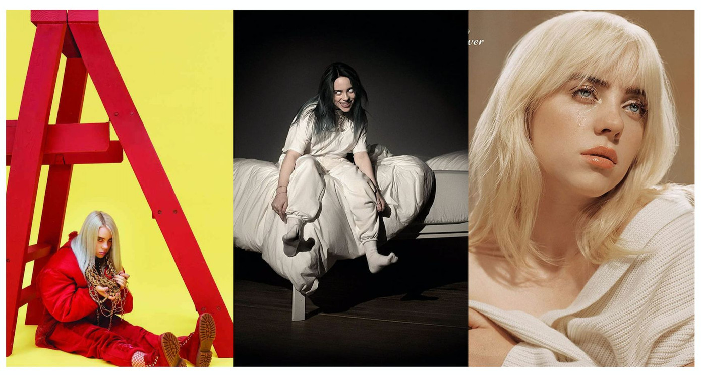 Billie Eilish biến hóa đa dạng trong các album của cô.
