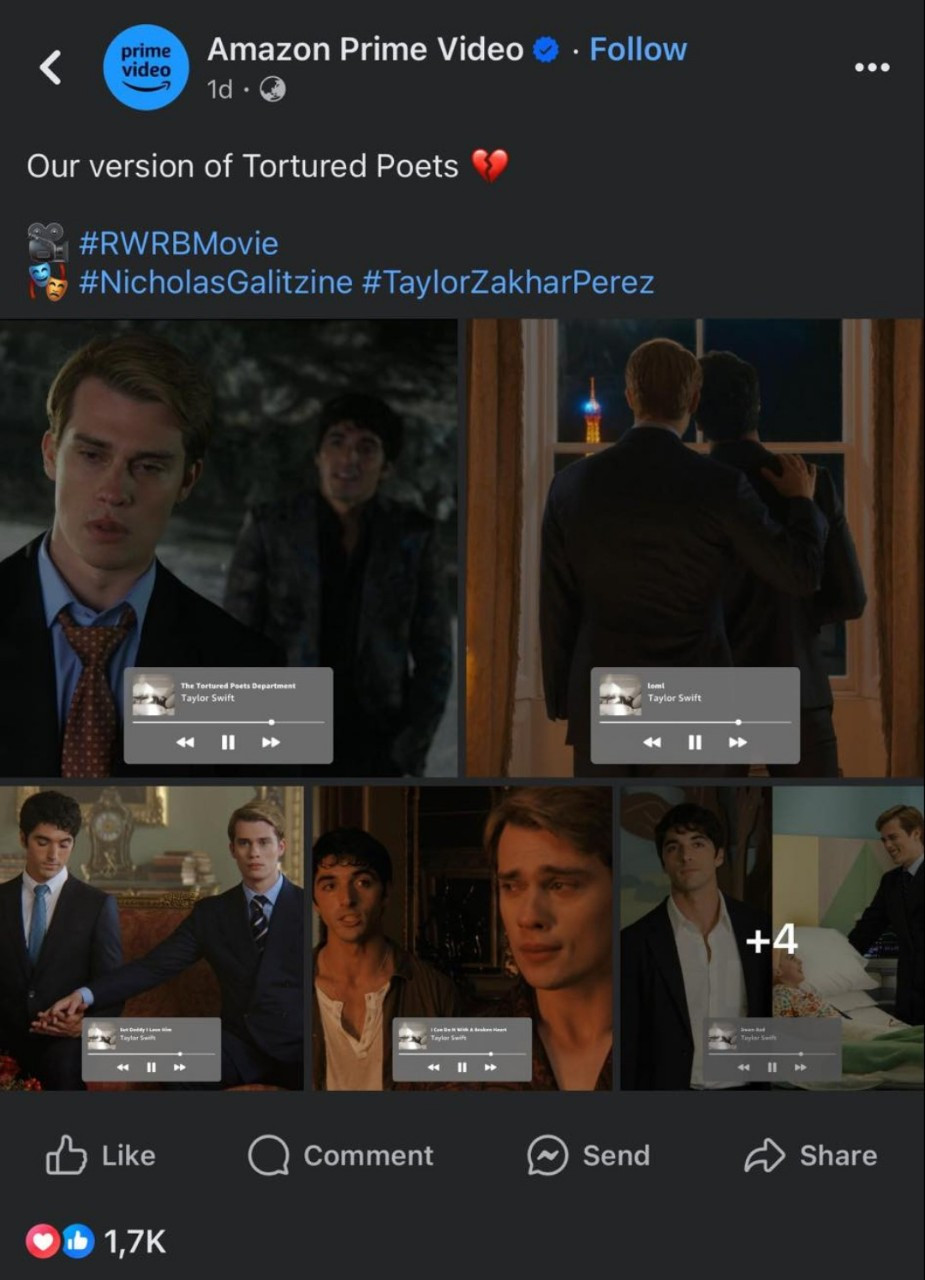 Ứng dụng chiếu phim trực tuyến Amazone Prime.