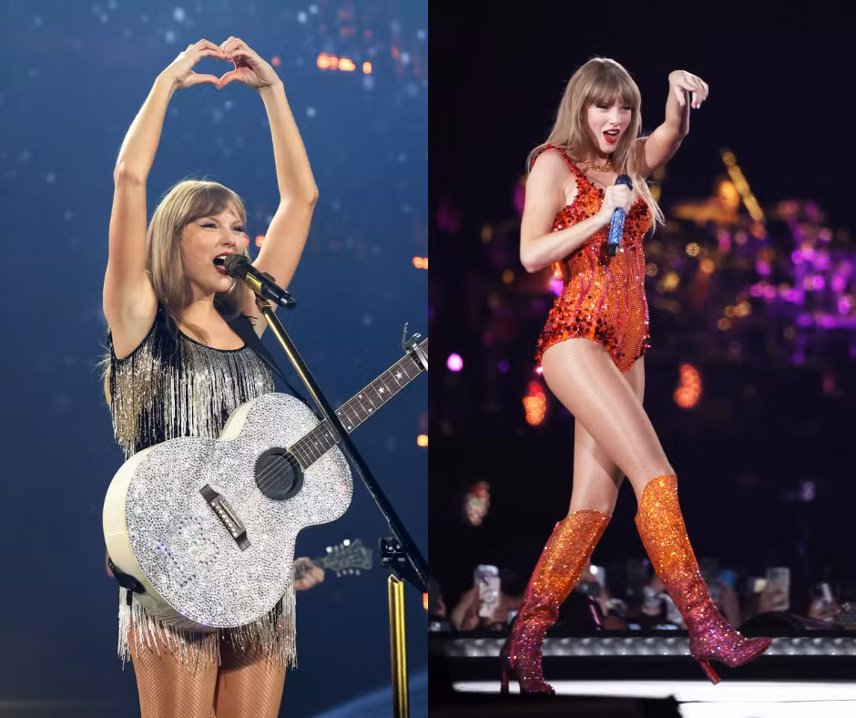 Nữ ca sĩ cũng chọn những trang phục mới cho phần mở màn (Lover era) và Fearless era.