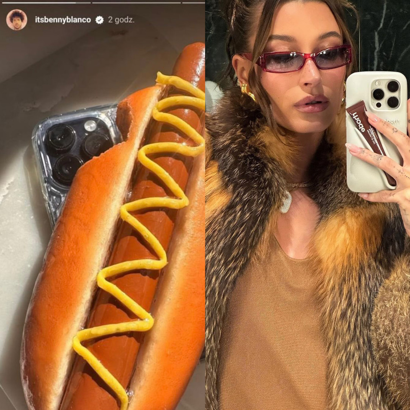 Người hâm mộ bênh vực cho Benny Blanco vì chiếc ốp lưng đặc biệt. Người hâm mộ bênh vực cho Benny Blanco vì chiếc ốp lưng đặc biệt.