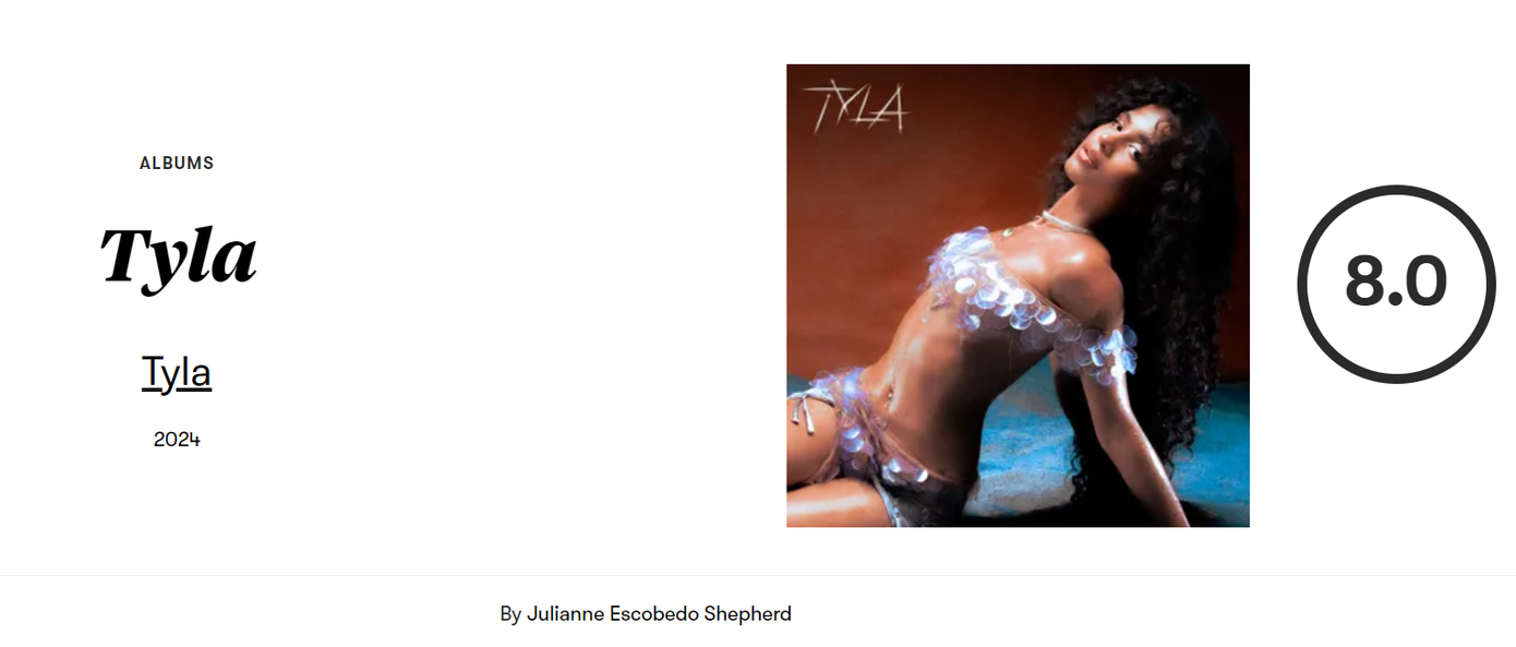 Số điểm quá ổn cho album đầu tay, một khởi đầu không thể hoàn hảo hơn. Số điểm quá ổn cho album đầu tay, một khởi đầu không thể hoàn hảo hơn.