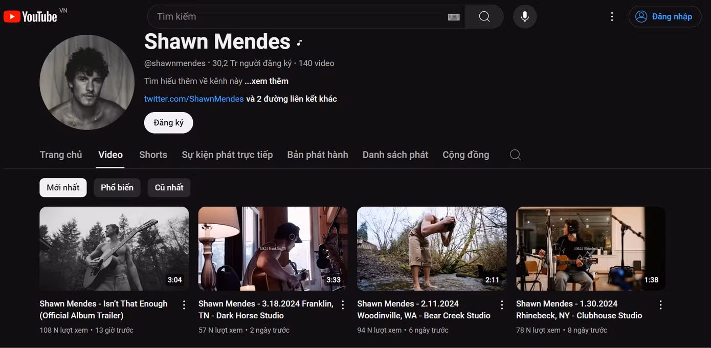 Shawn Mendes đăng tải hậu trường ghi âm cho album mới.