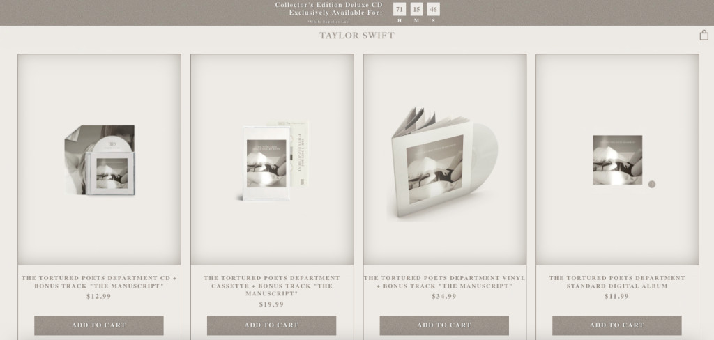 Album mới của Taylor Swift được dự đoán sẽ tạo nên kỷ lục mới. Album mới của Taylor Swift được dự đoán sẽ tạo nên kỷ lục mới.