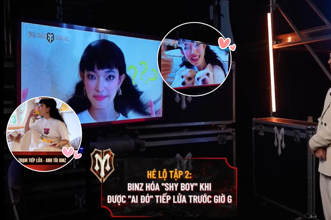 Binz hạnh phúc trước sự xuất hiện bất ngờ của Châu Bùi.