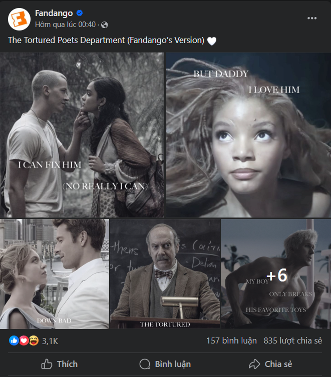 Một số quảng cáo của các thương hiệu sử dụng album mới của Taylor Swift.