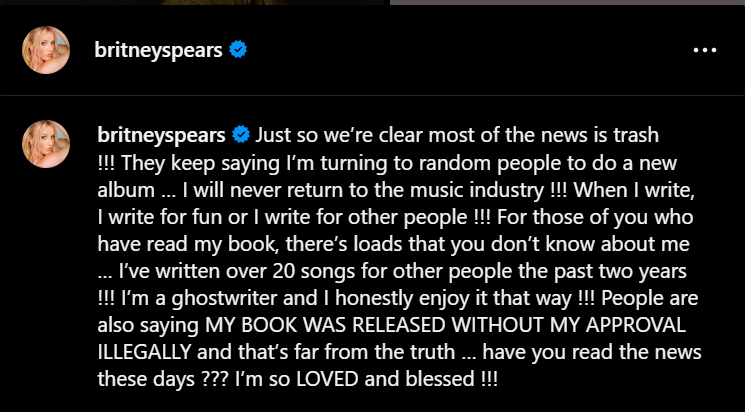 Bài viết của nữ ca sĩ trên Instagram cá nhân gây sốc cho nhiều người. Bài viết của nữ ca sĩ trên Instagram cá nhân gây sốc cho nhiều người.