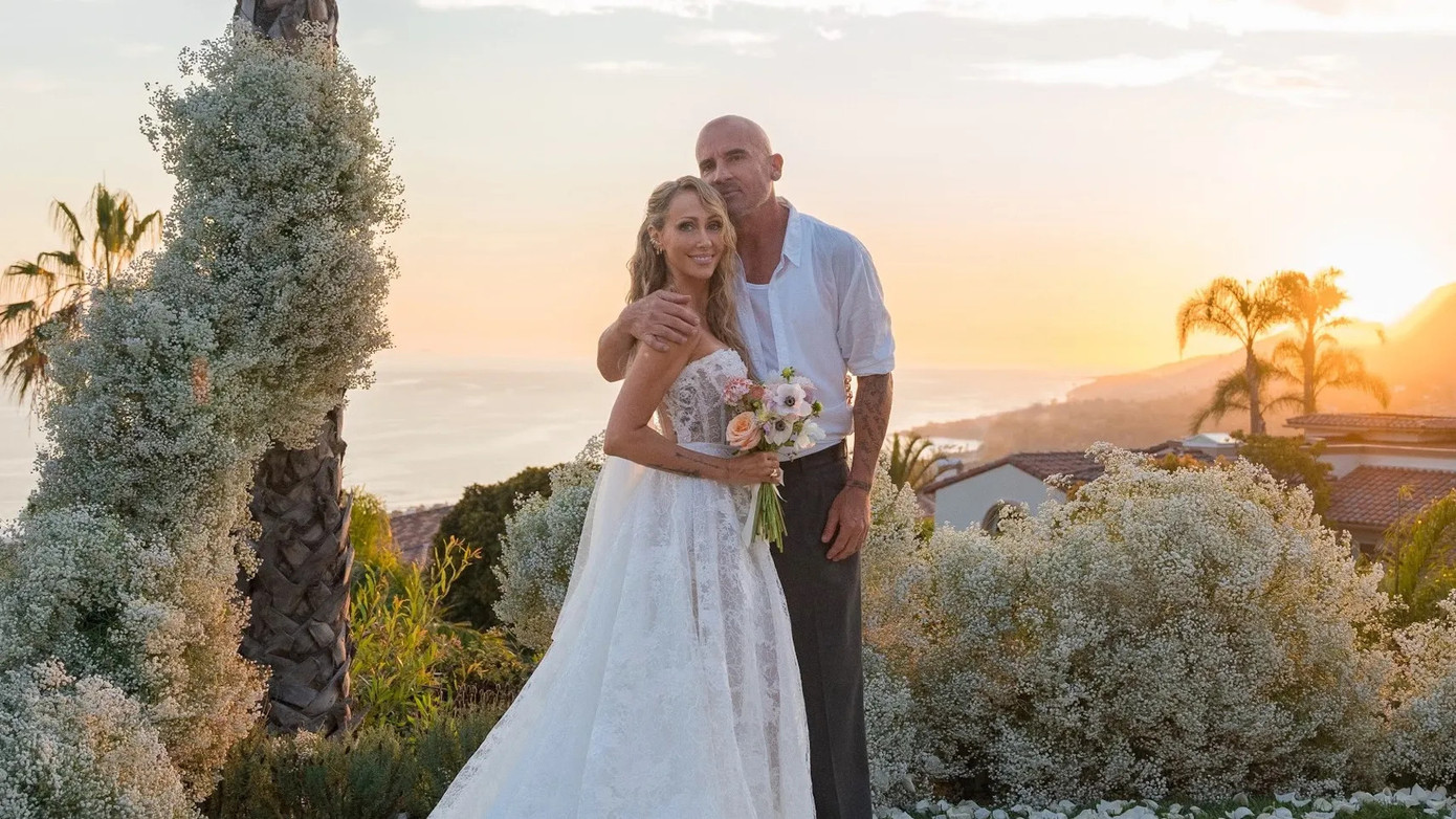 Đám cưới của Tish Cyrus và Dominic Purcell diễn ra tốt đẹp.