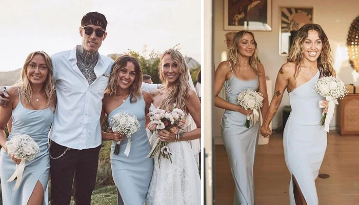 Các con của Tish có mặt tại đám cưới của bà trừ Noah và Braison.