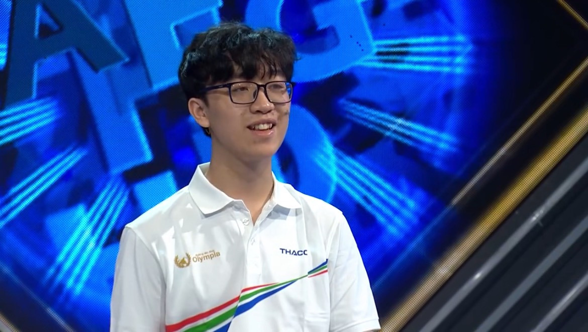 Khôi Nguyên có phần thể hiện tốt tại phần thi Về đích.