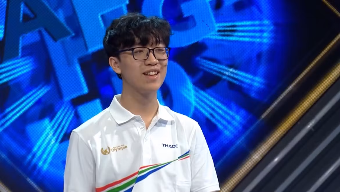 Khôi Nguyên có phần thể hiện tốt tại phần thi Về đích.