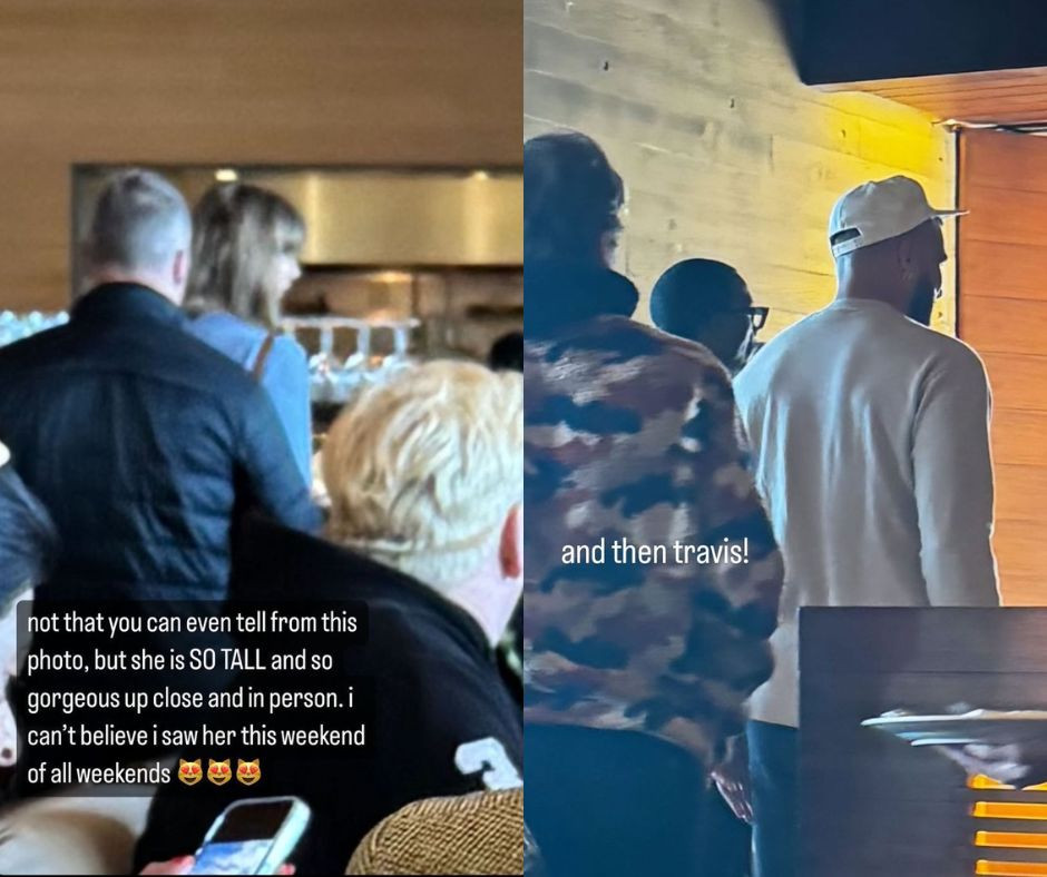 Cặp đôi nhanh chóng thu hút chú ý khi ăn trưa tại nhà hàng nổi tiếng.