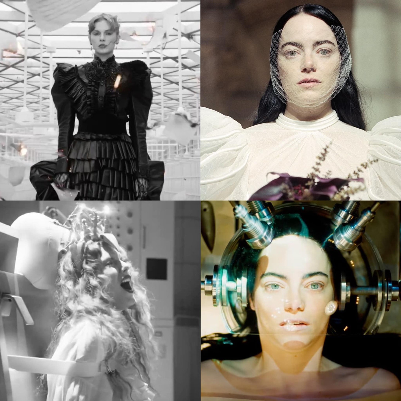 Teaser MV Fortnight và bộ phim Poor Things có nhiều điểm tương đồng. Teaser MV Fortnight và bộ phim Poor Things có nhiều điểm tương đồng.