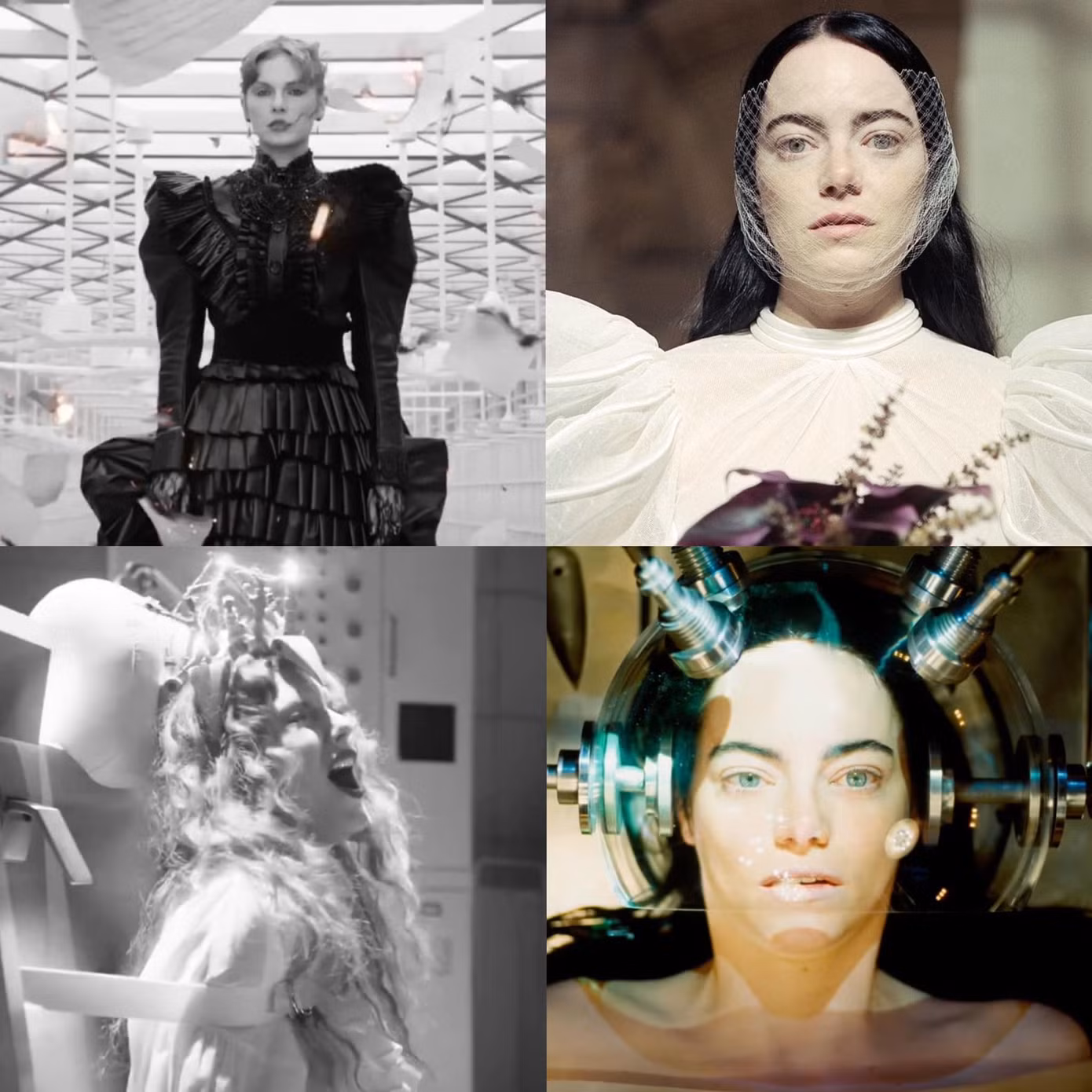 Teaser MV Fortnight và bộ phim Poor Things có nhiều điểm tương đồng. Teaser MV Fortnight và bộ phim Poor Things có nhiều điểm tương đồng.