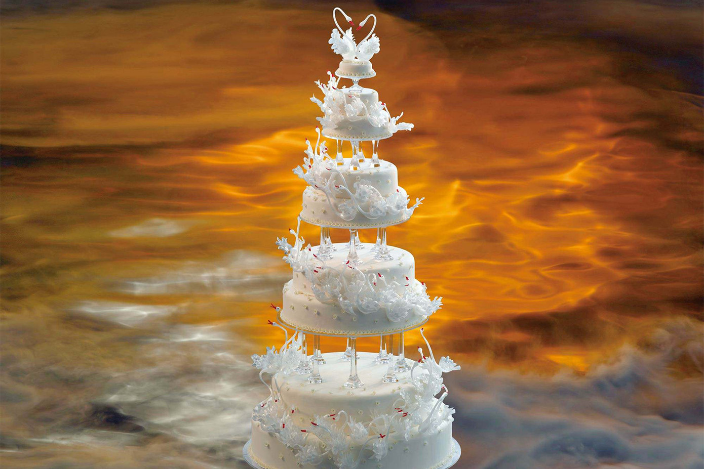 Bánh kem đắt nhất có giá khoảng 7 tỷ đồng.