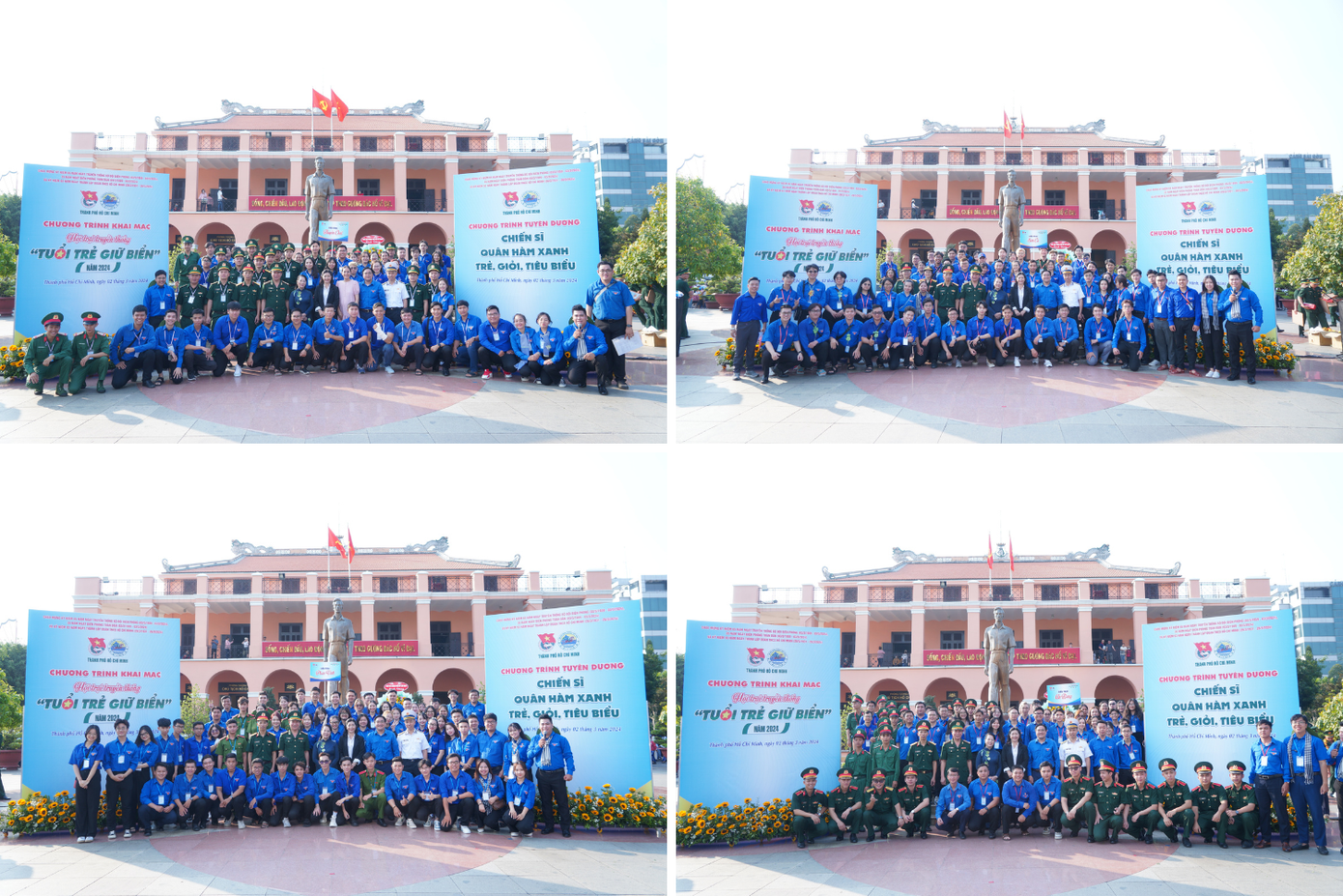 Các tiểu trại tại lễ khai mạc. Ảnh: BTC Các tiểu trại tại lễ khai mạc. Ảnh: BTC