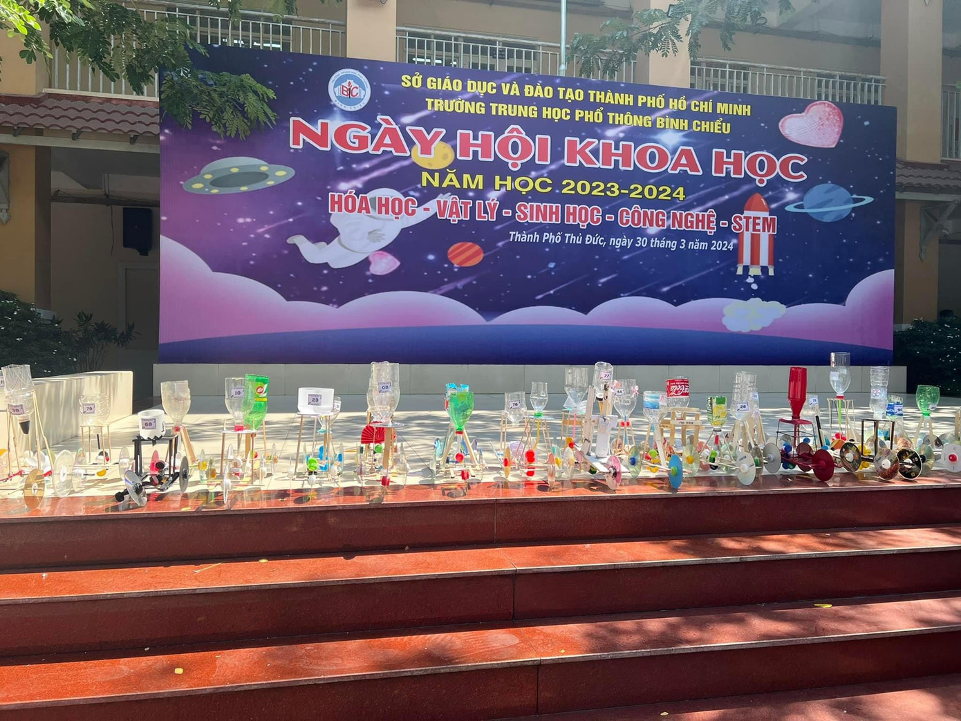 Dàn siêu xe được chế tạo từ đôi bàn tay khéo léo của các đội thi.