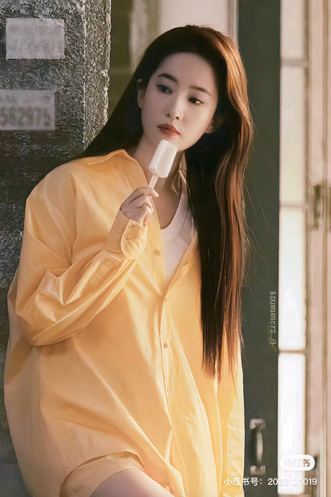 Nhan sắc "thời gian bỏ quên" của Lưu Diệc Phi là yếu tố hút khán giả. Nguồn: Xiaohongshu