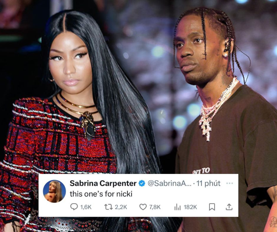 Nicki Minaj từng bị chặn bởi Travis Scott bởi cách tương tự 6 năm trước.