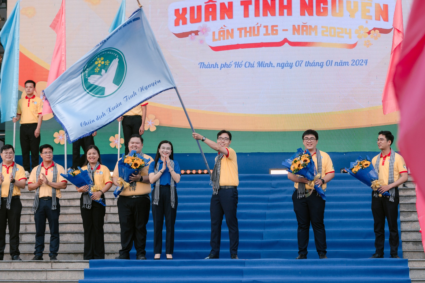 Không khí tại buổi Lễ ra quân sáng ngày 7/1/2024. Không khí tại buổi Lễ ra quân sáng ngày 7/1/2024.