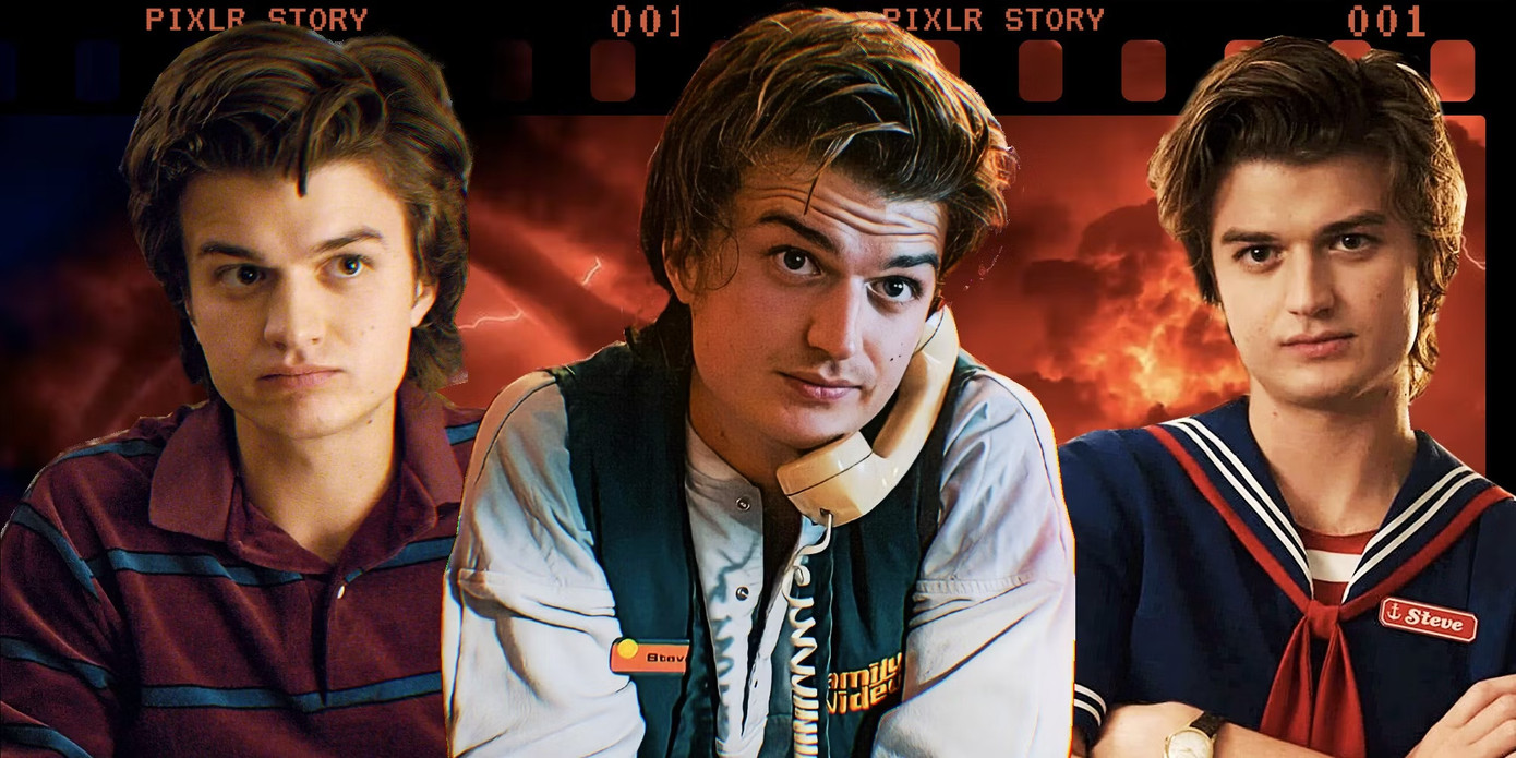 Joe Keery gây dấu ấn với vai diễn Steve Harrington trong Stranger Things.