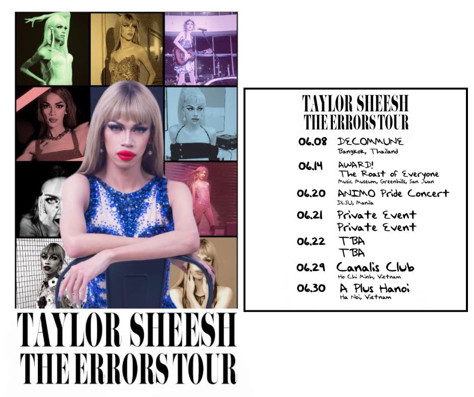 The Errors Tour của Taylor Sheesh là sự kiện bảo trợ truyền thông cuối cùng của TSVN. The Errors Tour của Taylor Sheesh là sự kiện bảo trợ truyền thông cuối cùng của TSVN.