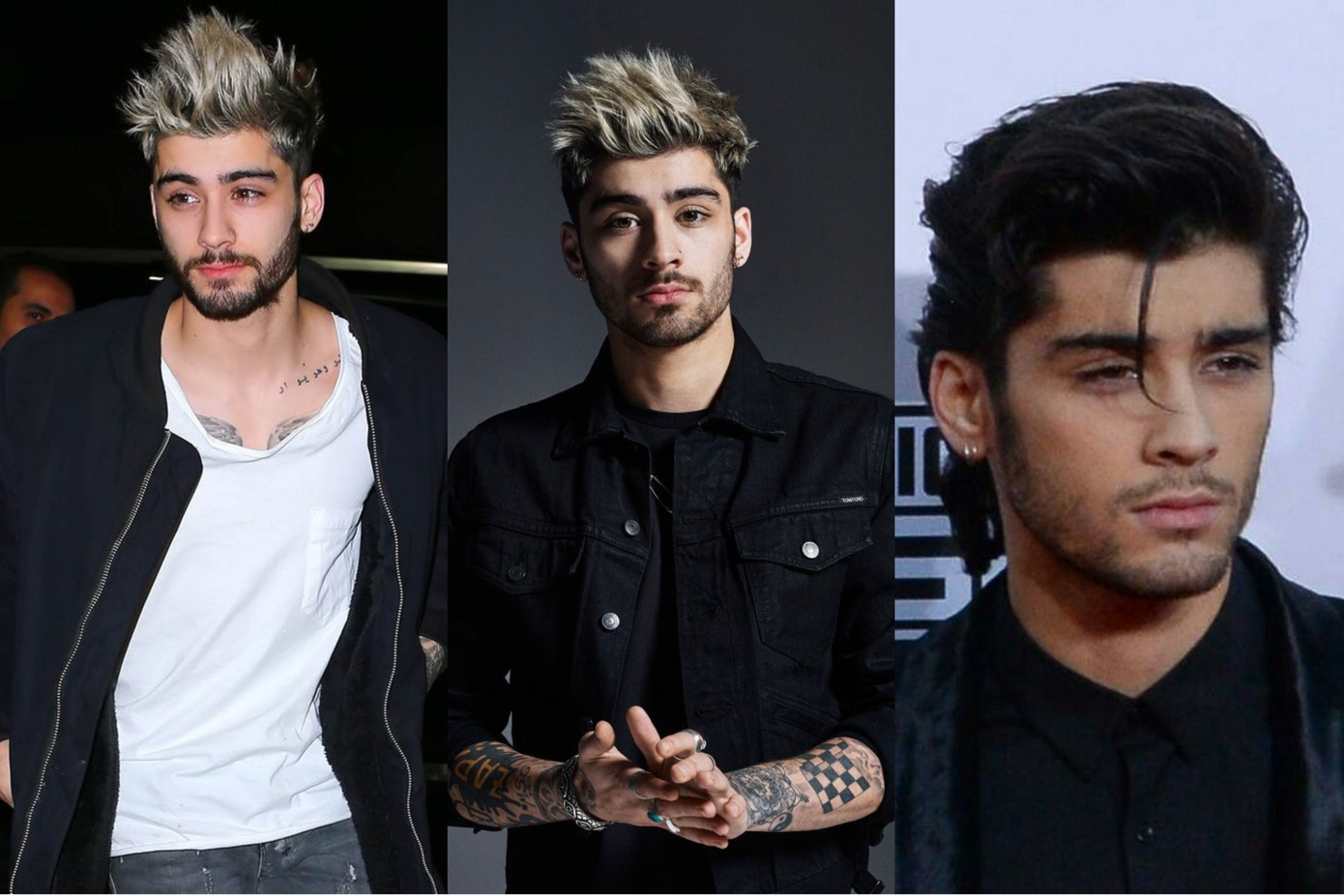Zayn trước đây với phong cách "trai hư" làm người hâm mộ điên đảo.