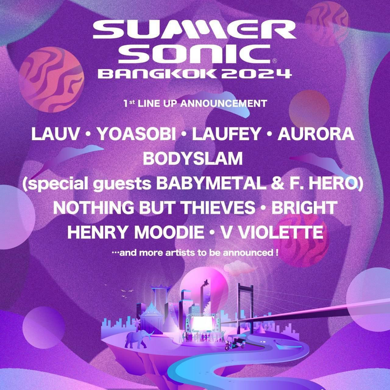 Những nghệ sĩ đầu tiên xác nhận trình diễn đều là các tên tuổi hợp tai Gen Z.