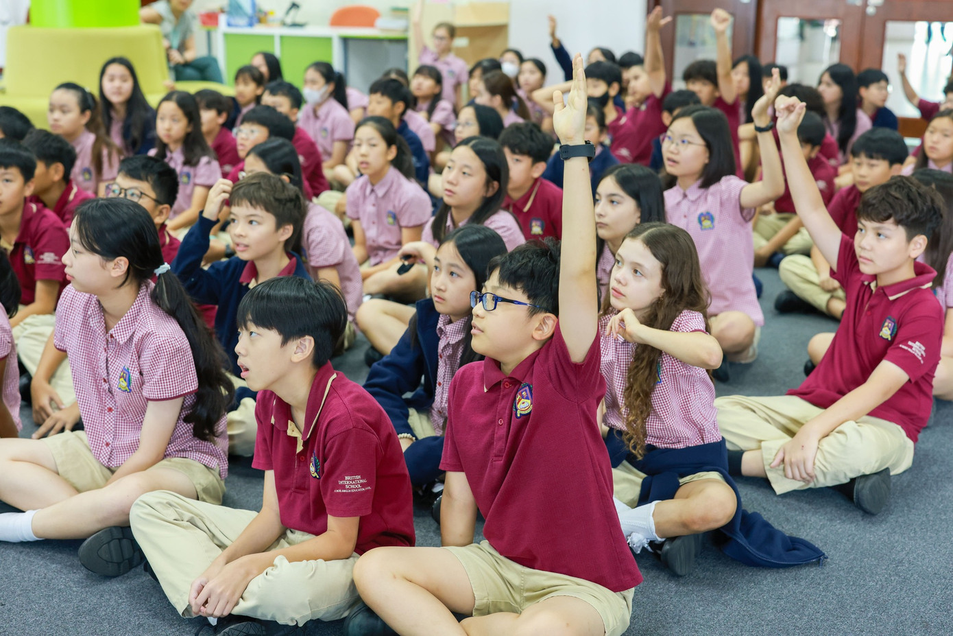 Học sinh tích cực tham gia các hoạt động của trường. Ảnh: British International School Hanoi Học sinh tích cực tham gia các hoạt động của trường. Ảnh: British International School Hanoi