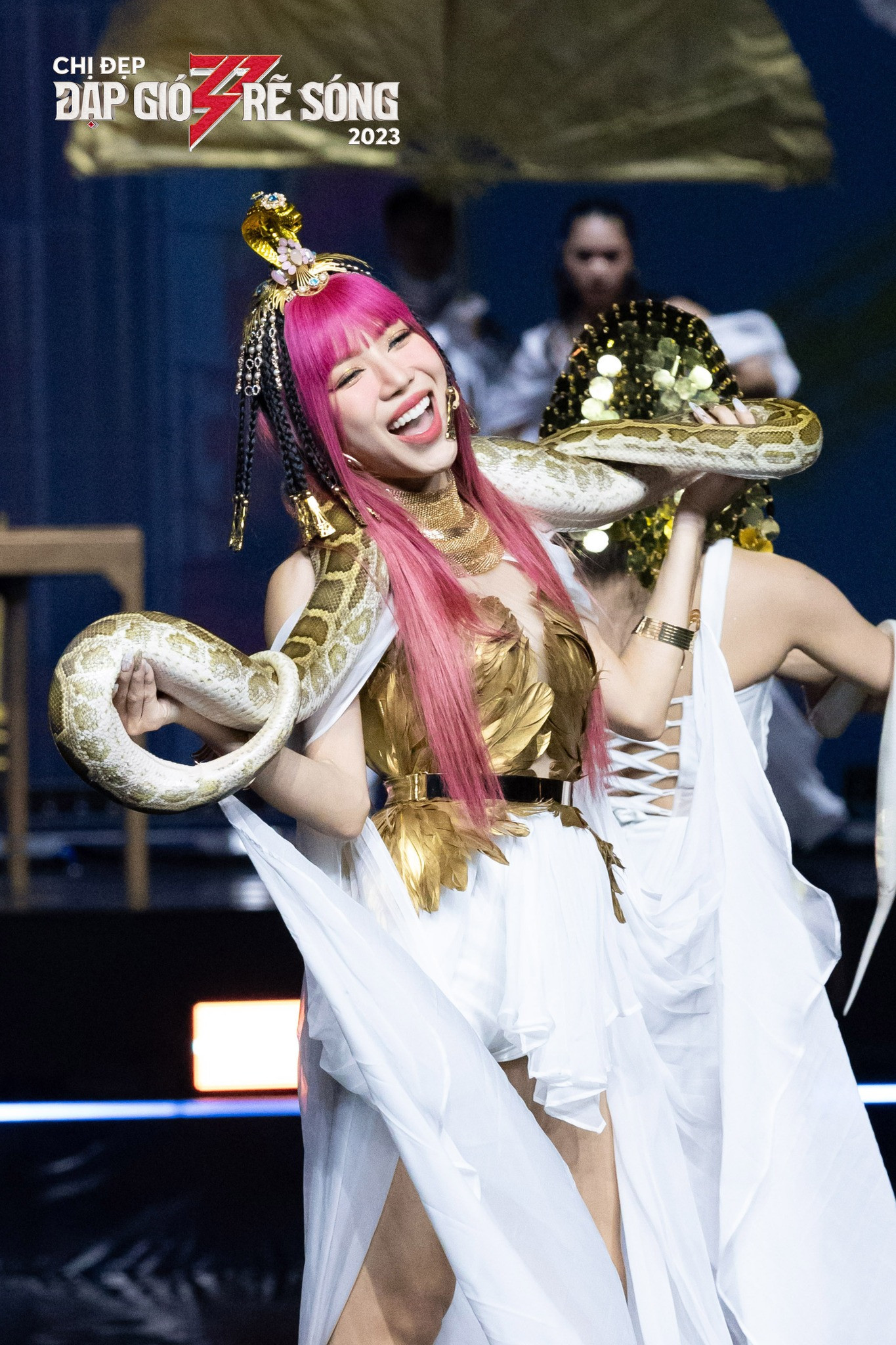 Trang Pháp gây ấn tượng đặc biệt khi tham gia Chị Đẹp Đạp Gió Rẽ Sóng. Trang Pháp gây ấn tượng đặc biệt khi tham gia Chị Đẹp Đạp Gió Rẽ Sóng.