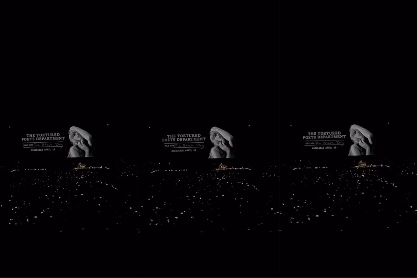 Taylor Swift công bố phiên bản The Black Dog tại The Eras Tour Singapore ngày thứ hai. Taylor Swift công bố phiên bản The Black Dog tại The Eras Tour Singapore ngày thứ hai.