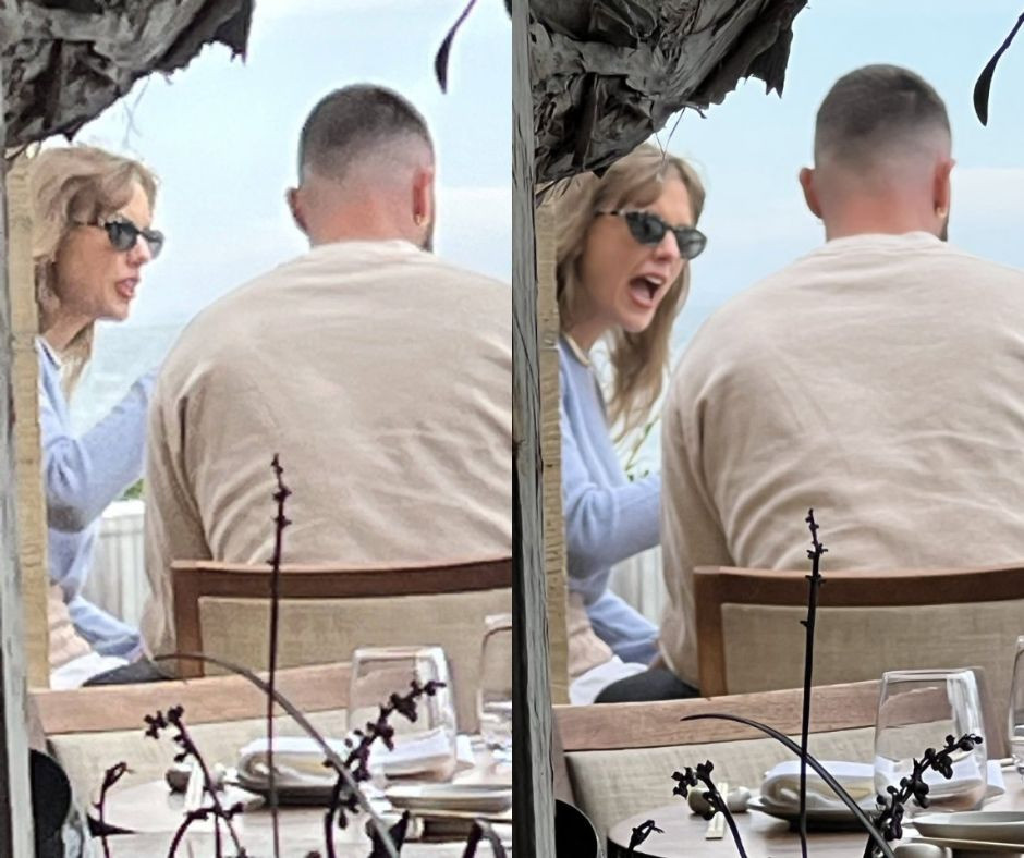 Khoảnh khắc khiến nhiều người nghĩ cặp đôi có tranh cãi.