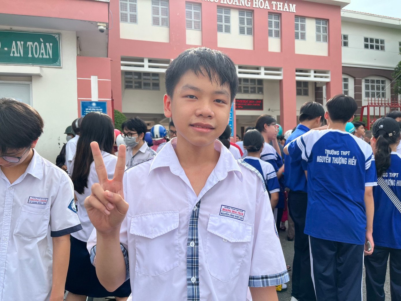 Bạn Cảnh Khôi. Ảnh: Hạt Mè.