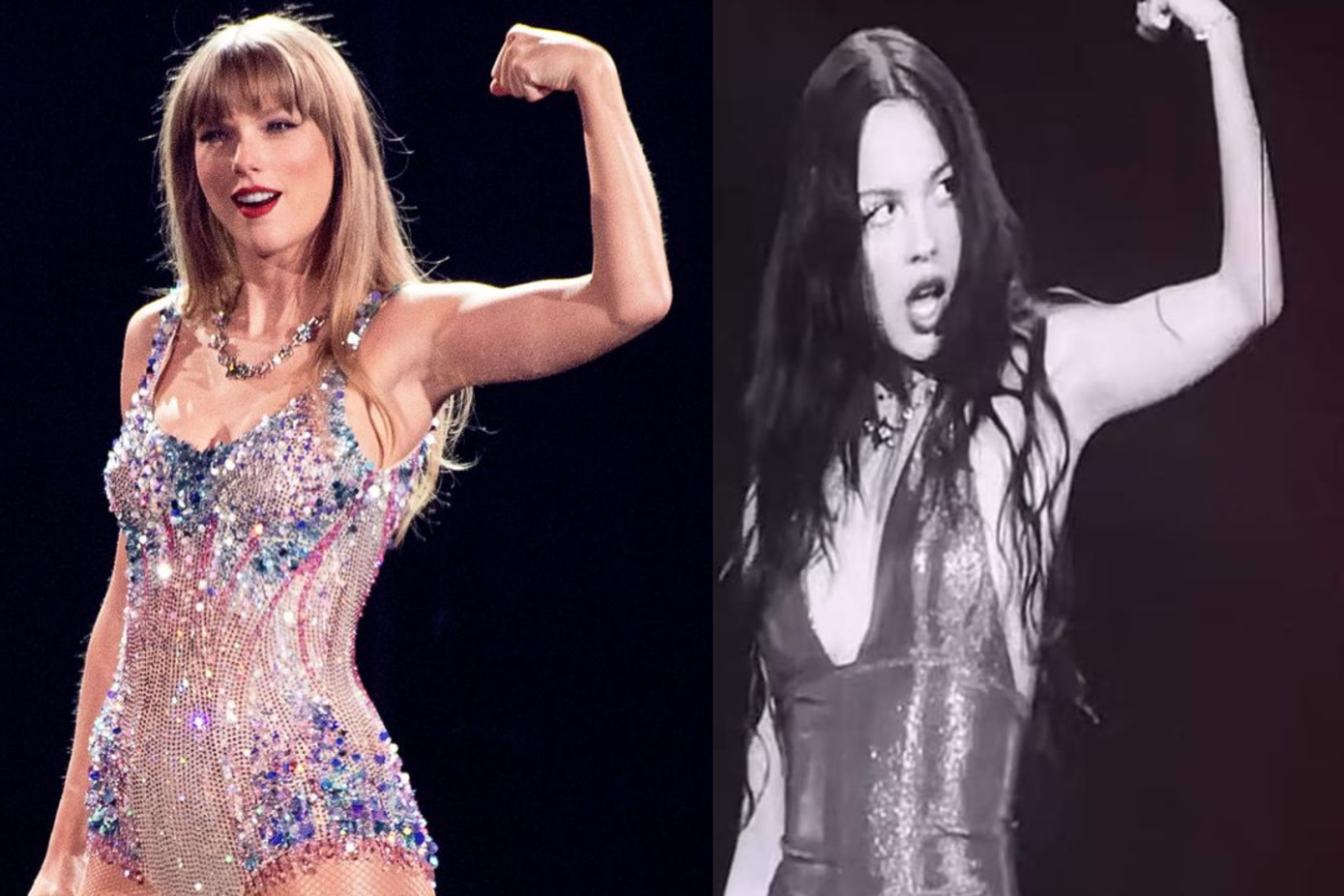 Olivia Rodrigo có lẽ vẫn luôn được truyền cảm hứng bởi Taylor Swift.