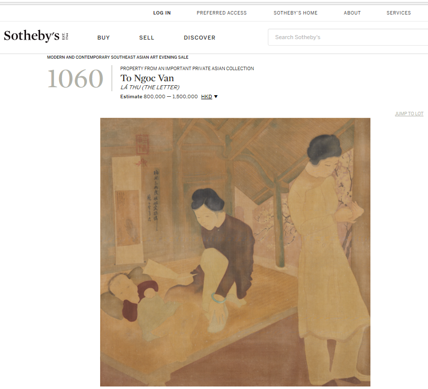 Giới hoạ sĩ 'dậy sóng' vì Sotheby’s đấu giá tranh giả của 4 danh họa Đông Dương? ảnh 2