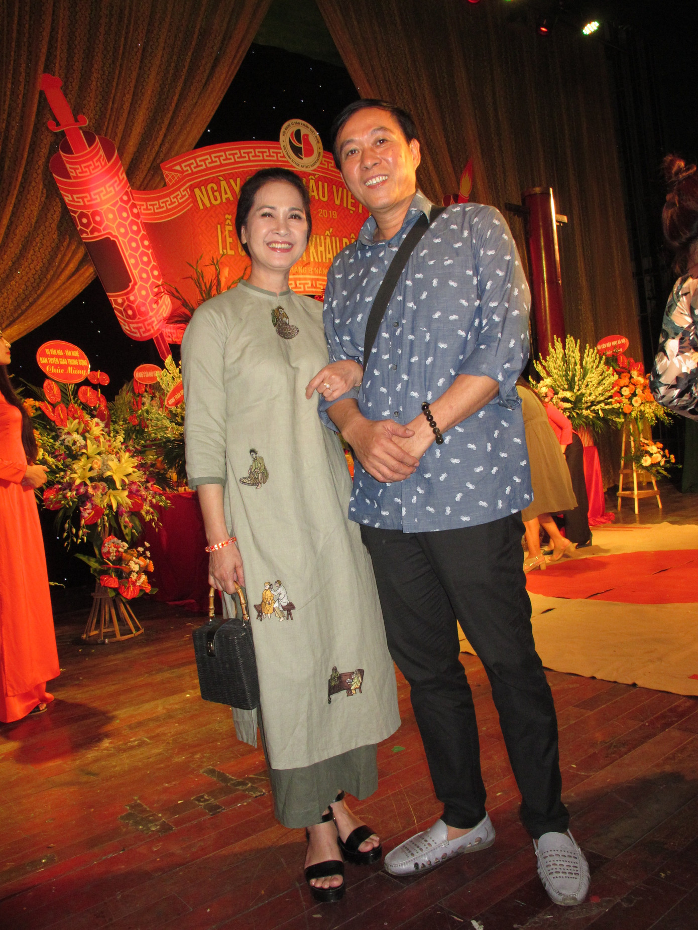 NSND Trung Anh, Xuân Bắc và các nghệ sĩ gạo cội phía Bắc giỗ tổ nghề sân khấu ảnh 7