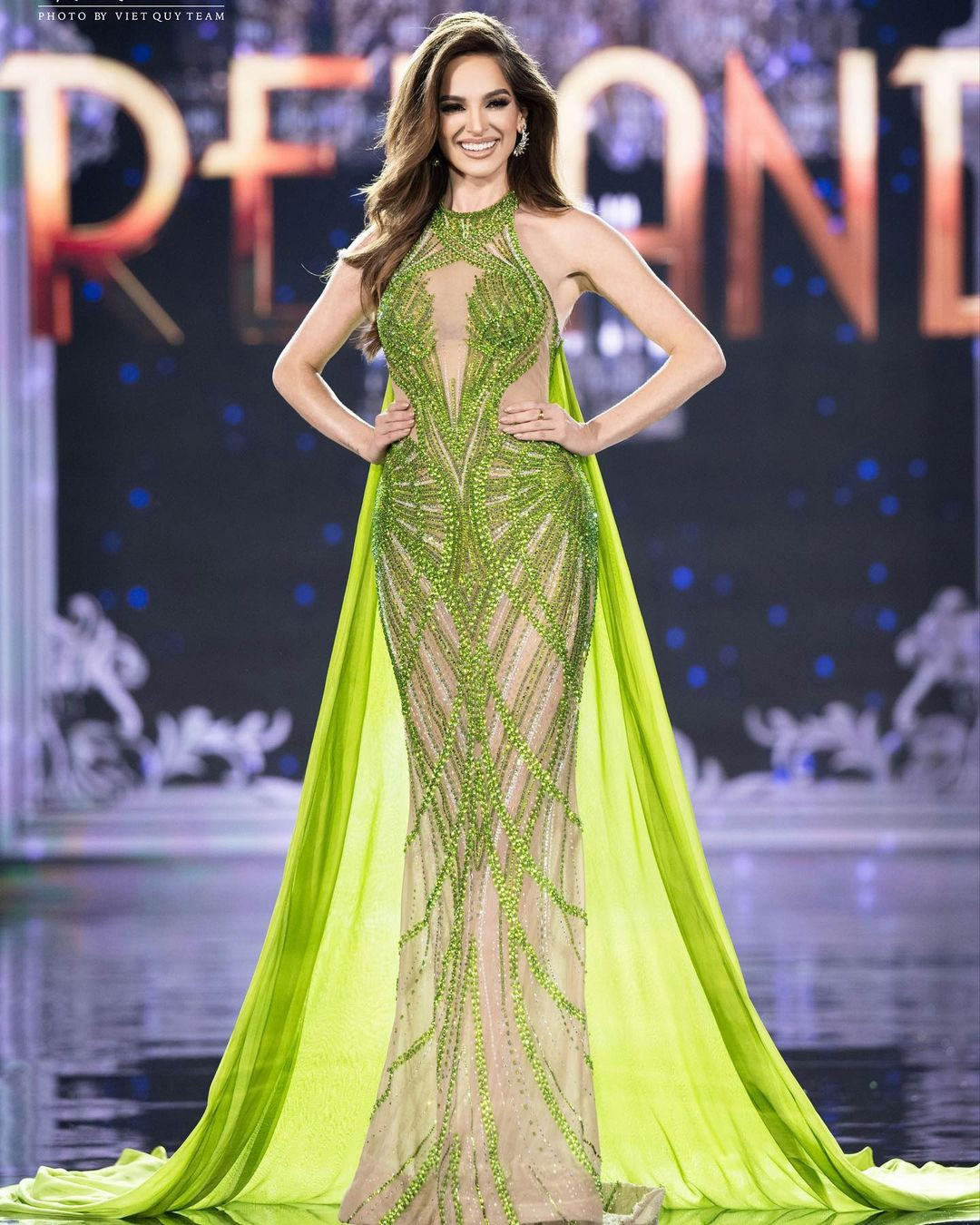 Rachel Slawson tại cuộc thi Hoa hậu Hòa bình Quốc tế 2023 tổ chức ở Việt Nam. Rachel Slawson tại cuộc thi Hoa hậu Hòa bình Quốc tế 2023 tổ chức ở Việt Nam.