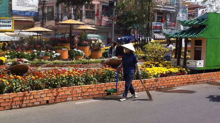 Đầu năm nhộn nhịp các gian hàng truyền thống ở Cần Thơ ảnh 8
