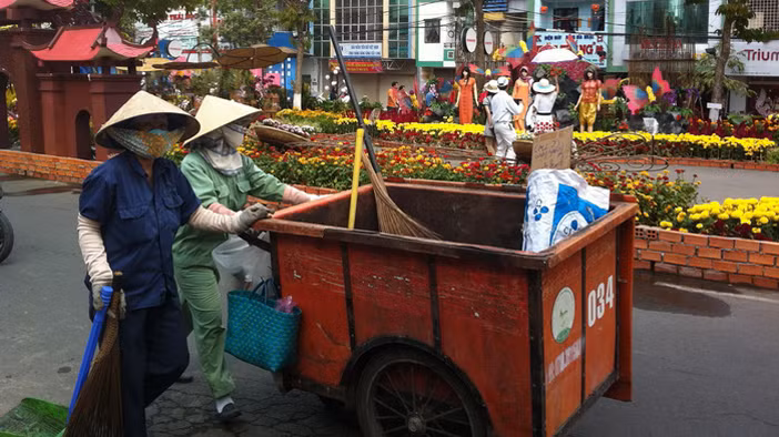 Đầu năm nhộn nhịp các gian hàng truyền thống ở Cần Thơ ảnh 9