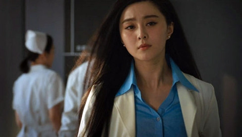 Phạm Băng Băng trong một phân cảnh của bom tấn Iron Man 3