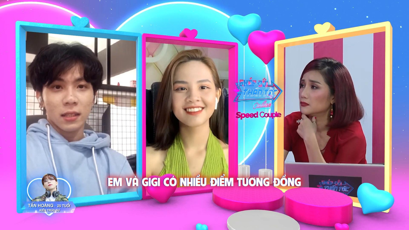 Tấn Hoàng đã vượt qua chuyện tình buồn trước đây để đến với chương trình. Tấn Hoàng đã vượt qua chuyện tình buồn trước đây để đến với chương trình.