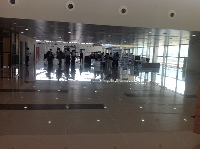 Khu vực kiểm tra an ninh trước khi vào sảnh chờ lên máy bay