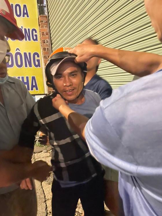 Hải lúc bị trinh sát C02, Bộ Công an khống chế bắt giữ. Ảnh: A.T