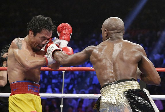 Mayweather thắng Pacquiao trong trận so găng lịch sử ảnh 1