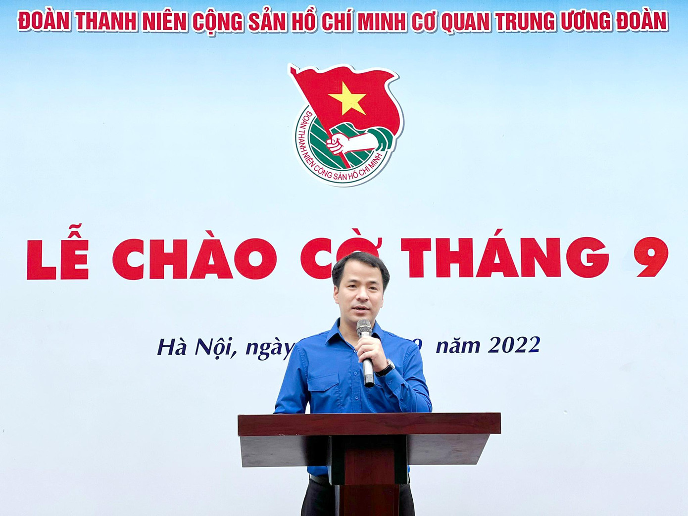 Anh Ngô Văn Cương phát biểu tại chương trình. Ảnh: Kiều Anh Anh Ngô Văn Cương phát biểu tại chương trình. Ảnh: Kiều Anh