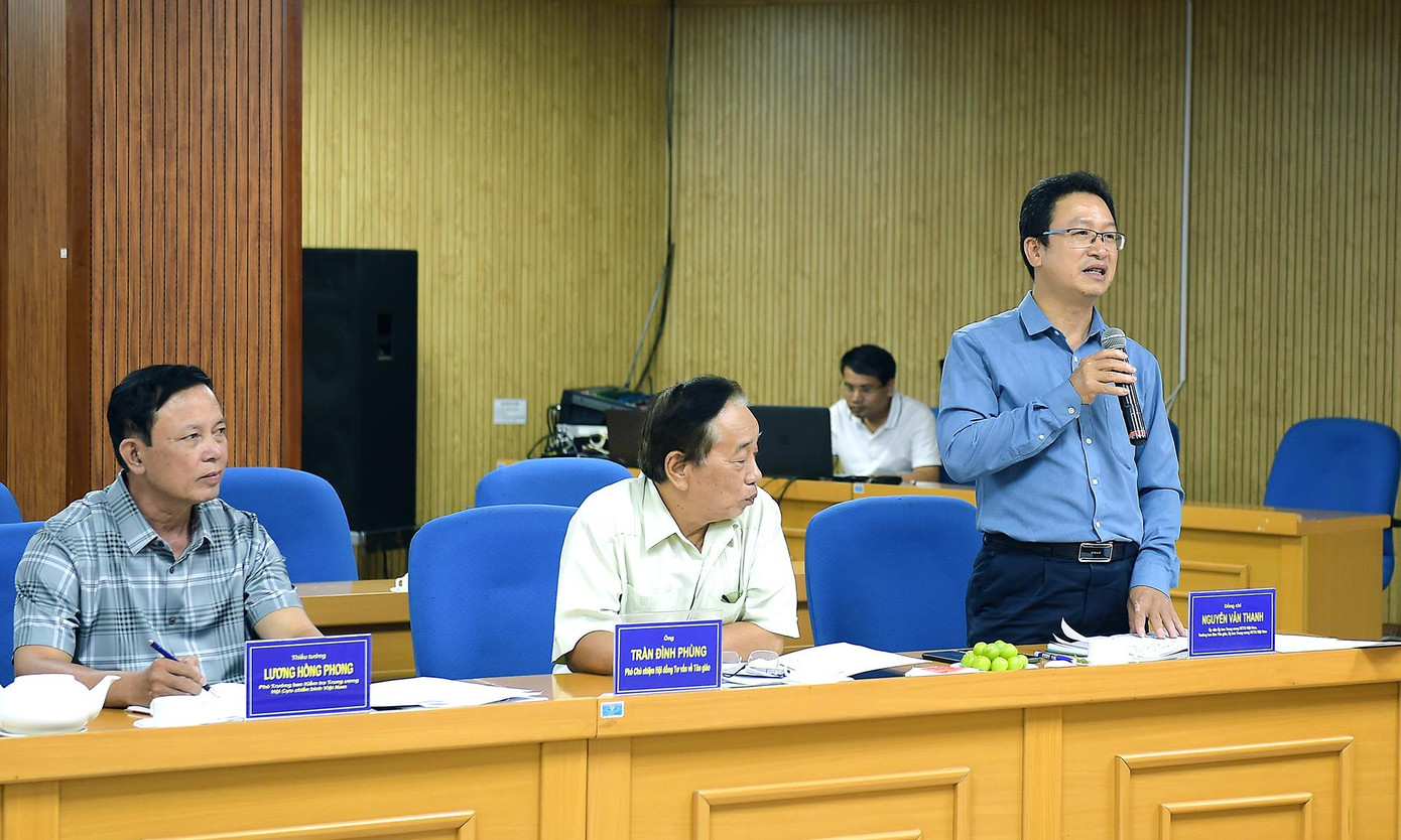 Nhiều ý kiến trao đổi, đề xuất tại chương trình. Ảnh: Xuân Tùng Nhiều ý kiến trao đổi, đề xuất tại chương trình. Ảnh: Xuân Tùng