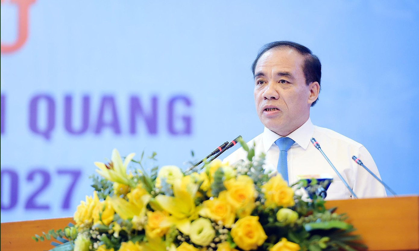 Bí thư Tỉnh ủy Tuyên Quang Chẩu Văn Lâm phát biểu chỉ đạo tại Đại hội. Ảnh: Dương Triều Bí thư Tỉnh ủy Tuyên Quang Chẩu Văn Lâm phát biểu chỉ đạo tại Đại hội. Ảnh: Dương Triều